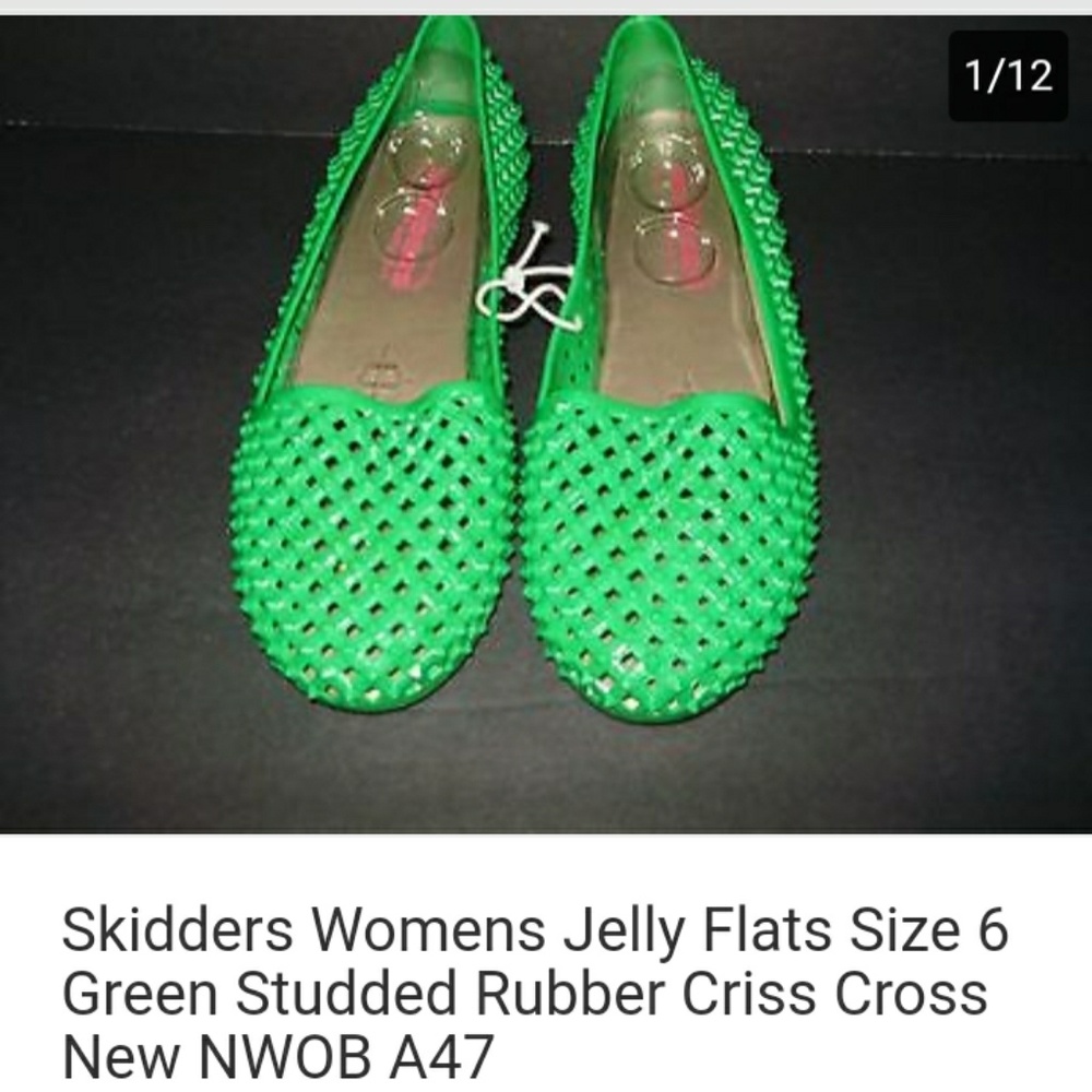 ☀️Green Jelly Shoes